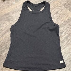 Vuori Black Racerback Tank Top